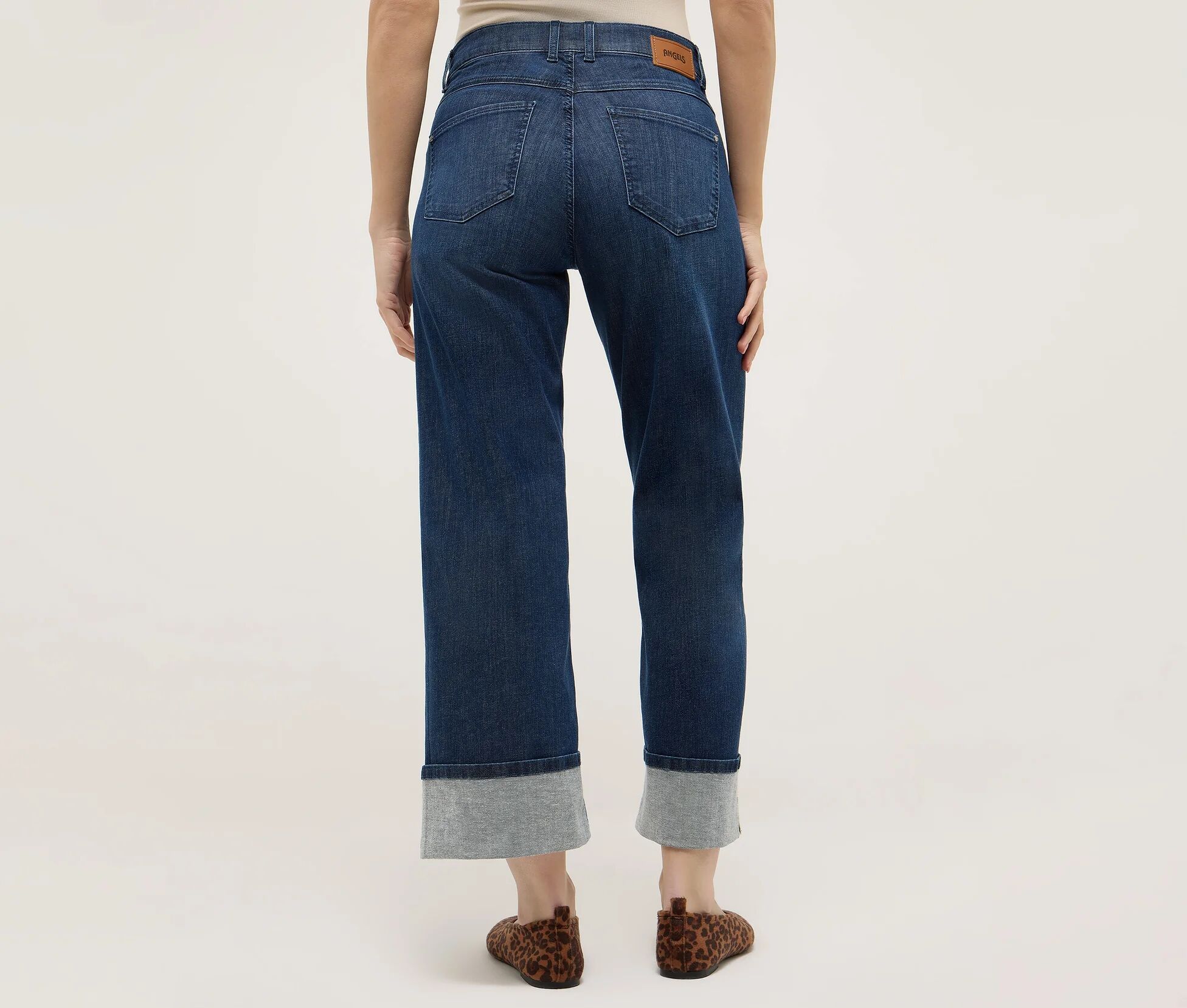 Angels Denim »Laia Turn Up« - Damen - Gr. 42 - dunkelblau