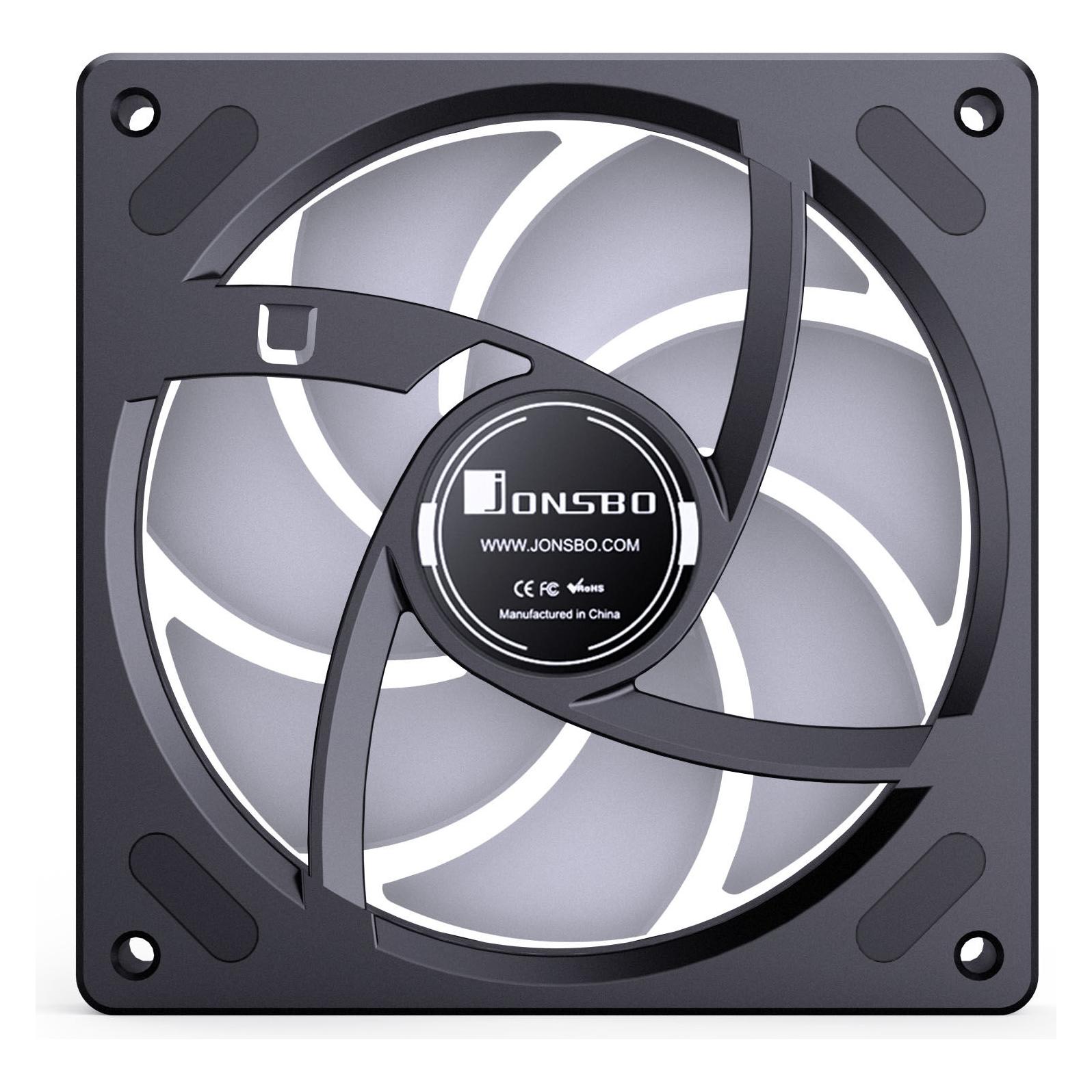 Jonsbo ZB-120 ARGB PWM Lüfter - 120mm, schwarz (120 mm) (ZB-120B)