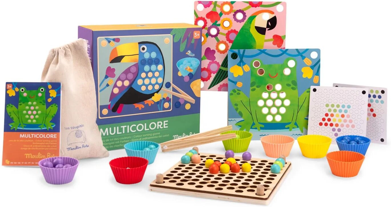 Moulin Roty Jeu de tri -  Les Toupitis Multicolore taille unique