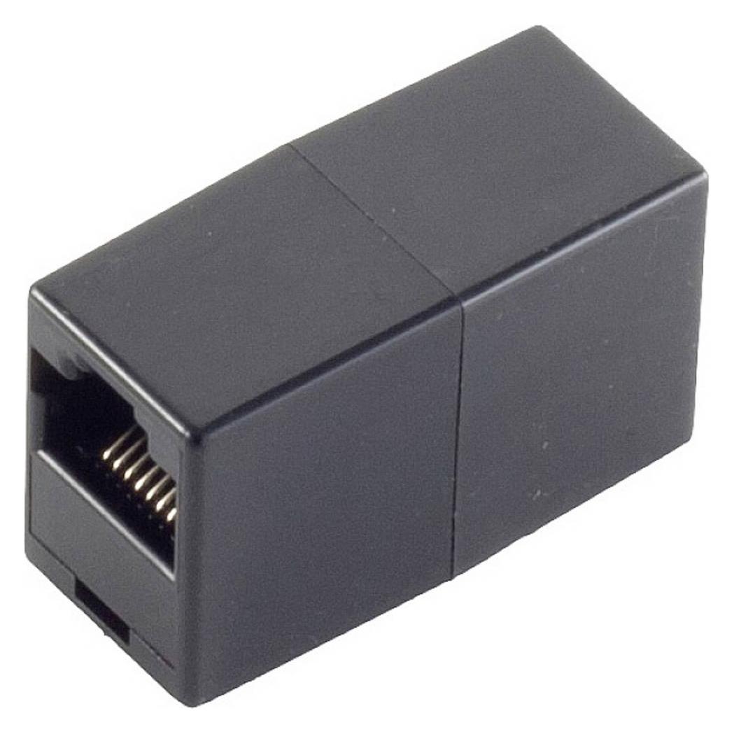 Shiverpeaks BASIC-S Modular-IN-line Adapter, RJ45, schwarz RJ45 Kupplung (BS71220-8)
