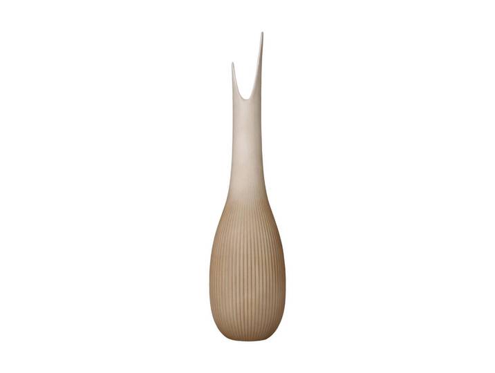 Goebel Vase Studio 8 Raindrop beige 41 cm, Beige, Keramik, Rund, 41 cm, Dekoration, Vasen, Keramikvasen