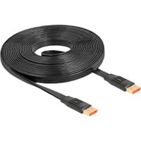 DisplayPort Flachbandkabel 8K 60Hz schwarz, 5 Meter