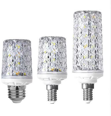 Inspired Finds No Flicker LED Corn Bulb 5730 SMD High Output Lamp AC85 265V E27 E14 B22 white e14 40w