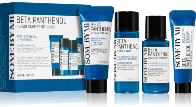 Some By Mi Beta Panthenol Repair Starter Kit Set zur Beruhigung und Stärkung empfindlicher Haut