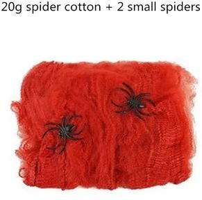 Uplifted Finds Giant Halloween Black Fuzzy Spider Prop For Indoor Outdoor Haunted Decor red