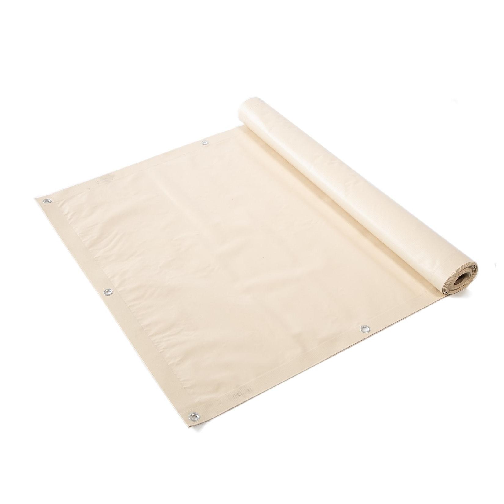 casa pura PVC-Balkonsichtschutz Creme