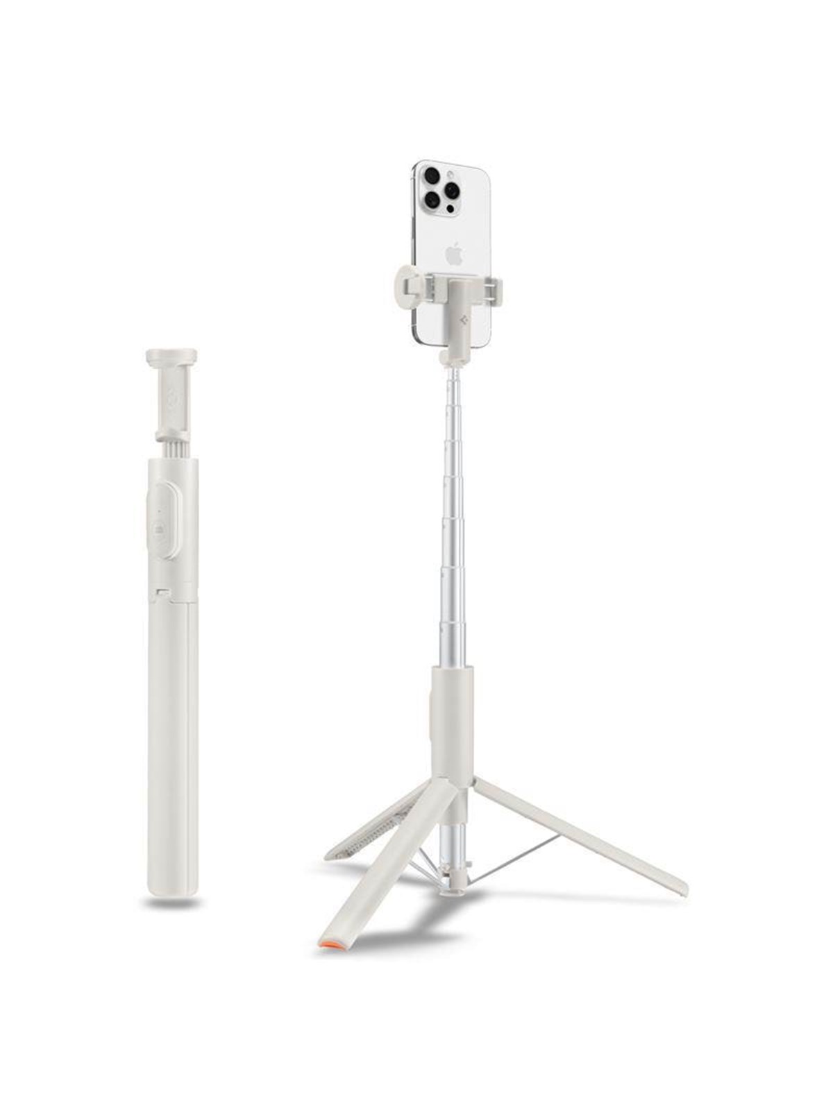 Spigen Tripod Selfie Stick MagSafe Auto-Open - dune beige
