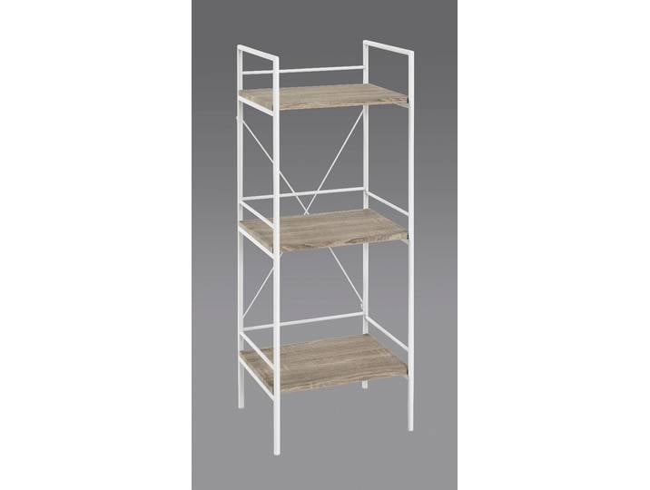 Regal HAKU Aufbewahrungsregal, Dekoregal, Standregal , weiss (braun), B:34cm H:96cm T:27cm, MDF, Regale, Regal, rechteckig - aus MDF Braun - B/T/H 34/27/96 cm