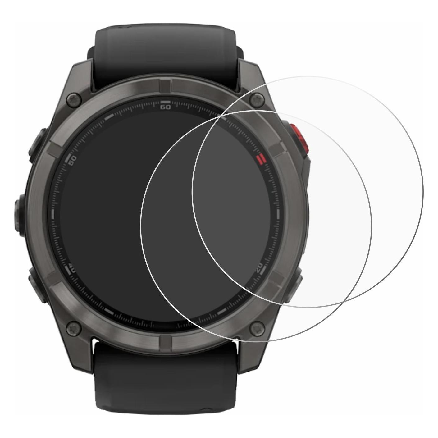 ScreenLeaf Schutzfolie für Garmin Fenix 8 Pro AMOLED (51 mm) Displayschutz Display Schutz Folie Klar (6160428)