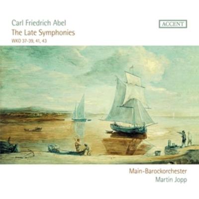 Carl Friedrich Abel: The late Symphonies - WKO 37- - Martin Jopp Main-Barockorchester, CD