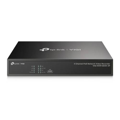 TP-LINK VIGI NVR1004H-4P VIGI NVR1004H-4P IP Netzwerk-Videorecorder 3840 x 2160 Pixel