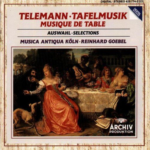 Reinhard Goebel - Tafelmusik (Auszüge) - Preis vom 30.09.2026 09:01:18 h