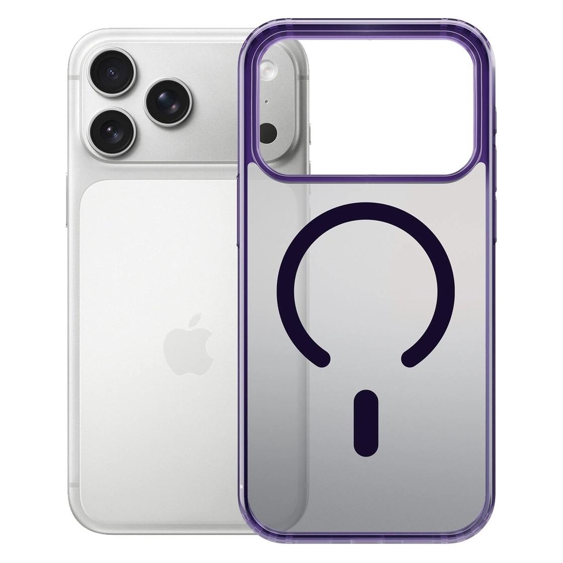 3MK Etui Frosty MagCase do Apple iPhone 17 Pro Max fioletowy (Apple iPhone 17 Pro Max) (5903108665131)