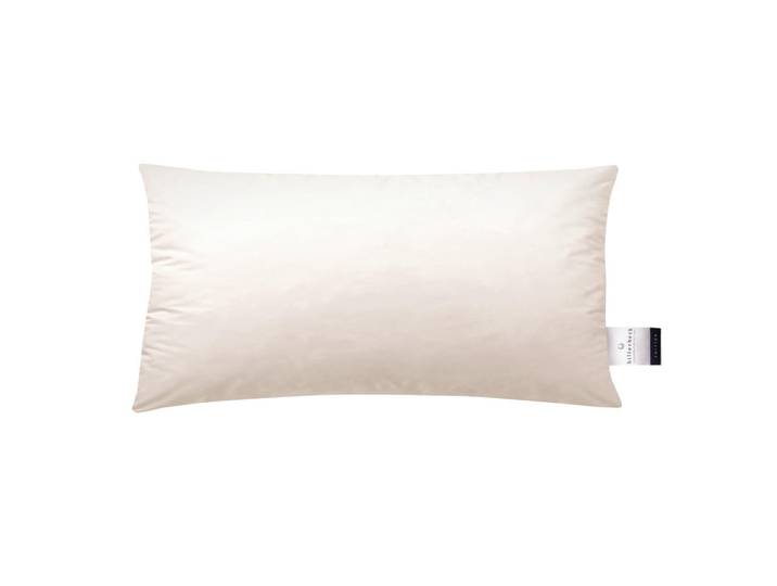 Billerbeck Kopfpolster Frieda, Weiß, Füllung: Gänsedaunen, Gänsefedern,Gänsedaunen, Gänsefedern, 40x80 cm, Heimtextilien, Kopfpolster & Bettdecken, Kopfkissen, Kopfpolster