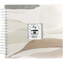 Hama Watercolor braun      28x24 50 ws. Seiten Spiral-Album  7604