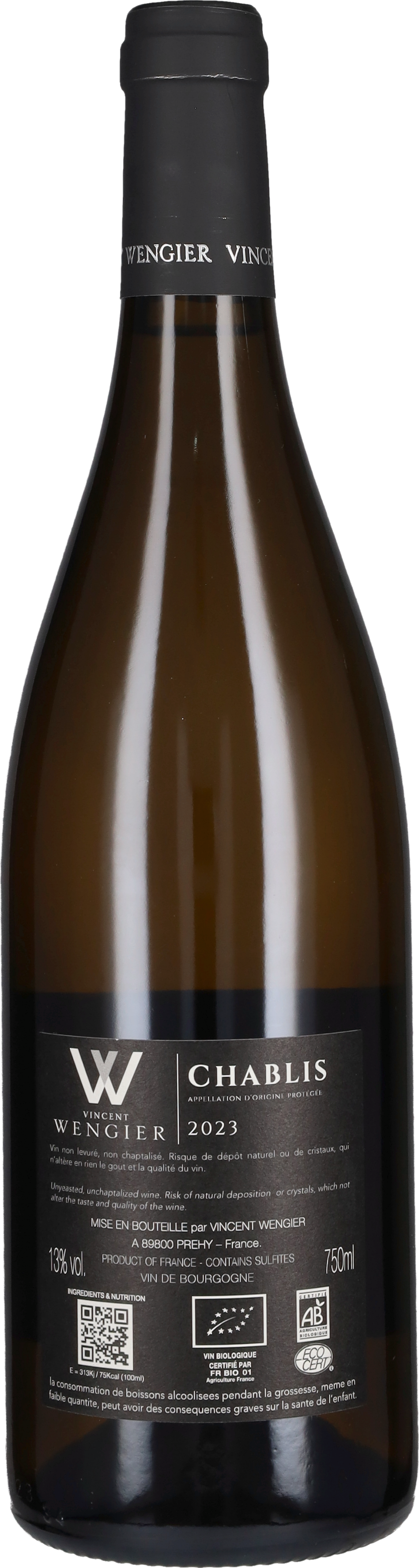 Chablis Vincent Wengier 2025