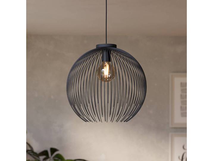 EGLO Hängelampe VENEZUELA, dimmbar, schwarz, für Wohn- / Esszimmer, Metall, Modern, Pendelleuchte