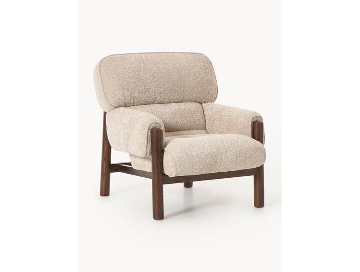 Teddy-Bouclé-Loungesessel Calum