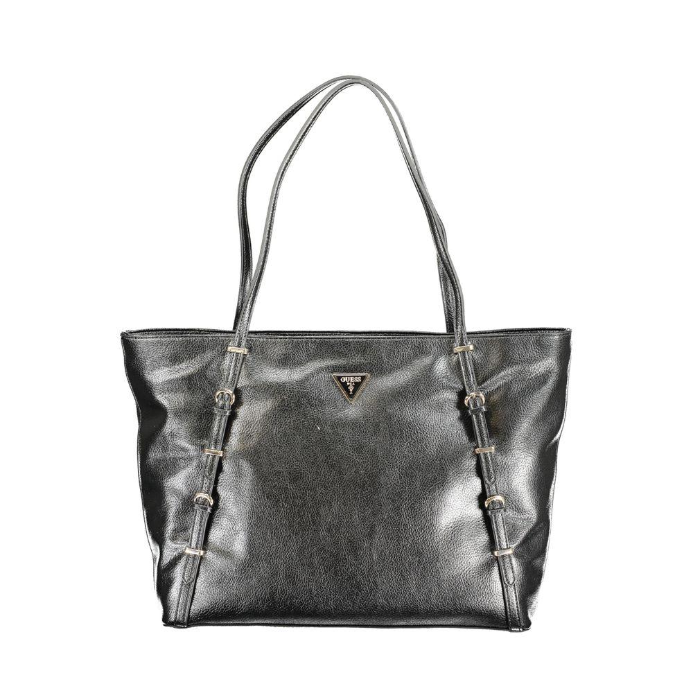 Schwarze Polyethylen-Handtasche