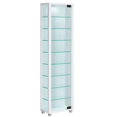 Holz Glas Stand Vitrine Sammelvitrine Edana Maxi