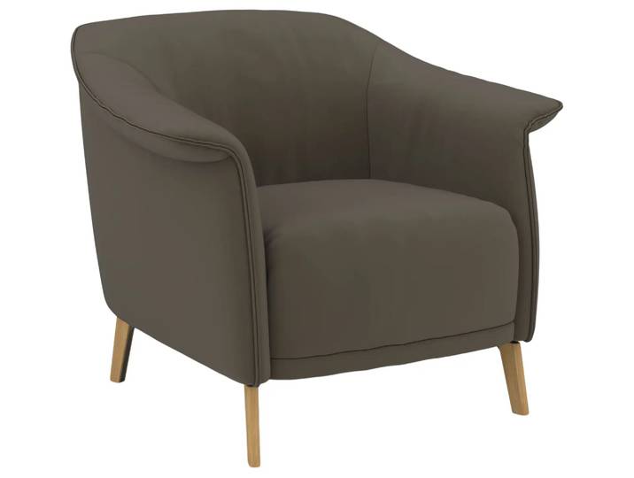 Sessel Eris UrbanDesign / Farbe: Oliv / Bezugsmaterial: Stoff