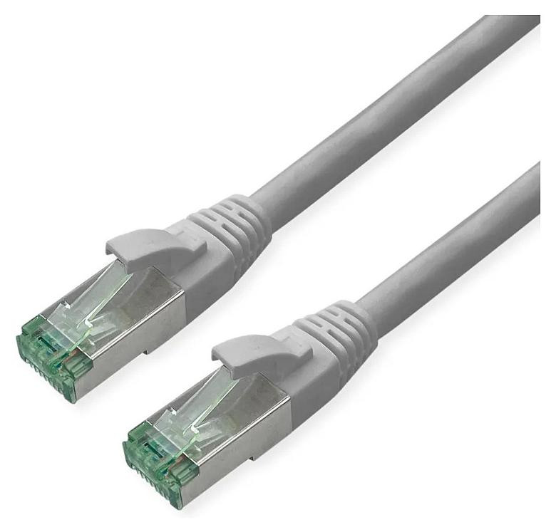 ROLINE RM patchkabel Cat.6A S/FTP (PiMF), grijs, 5 meter