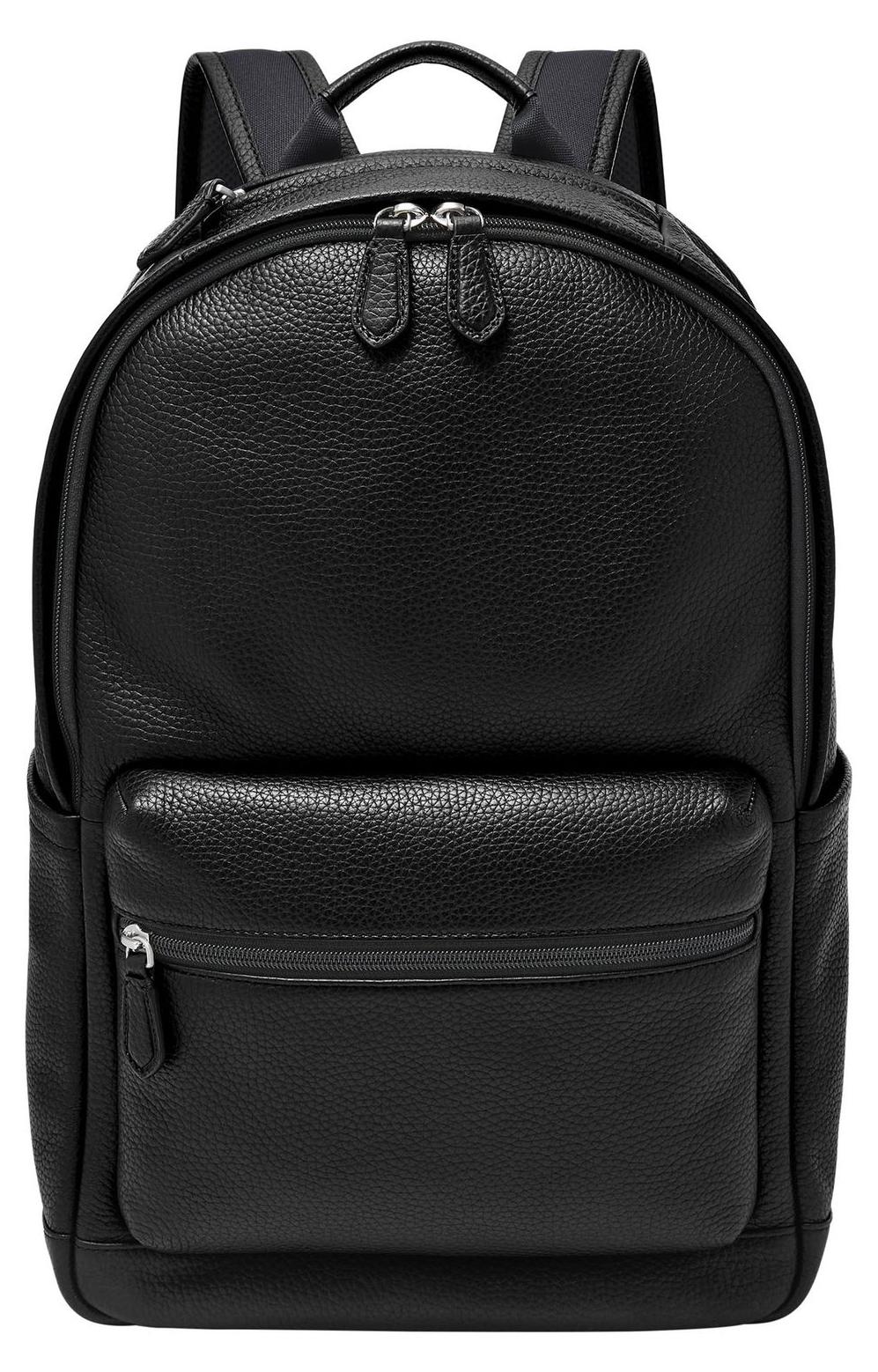 FOSSIL Freizeitrucksack Rucksack mit Laptopfach Buckner Backpack Black schwarz