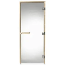 TYLÖ Saunatüre DGB 7x20 Klarglas Kiefern-/Fichtenholzrahmen