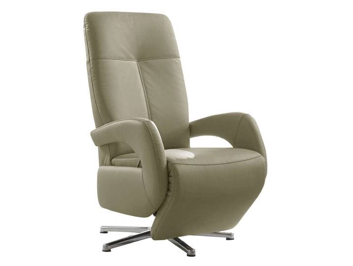 Fernsehsessel CERGY M2-V5 Lederbezug delphine