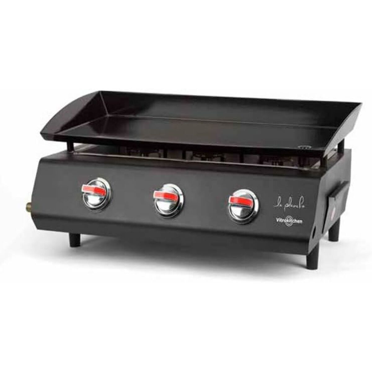 Vitrokitchen Plancha de Gas PG330NB 3 Brenner