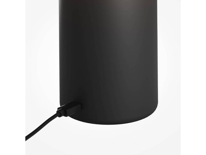 Maytoni Tischlampe Topo, dimmbar, schwarz, für Wohn- / Esszimmer, Metall, Modern