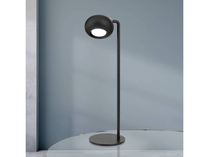 ORION LED Tischlampe Kerby, dimmbar, schwarz, für Wohn- / Esszimmer, Metall, Modern