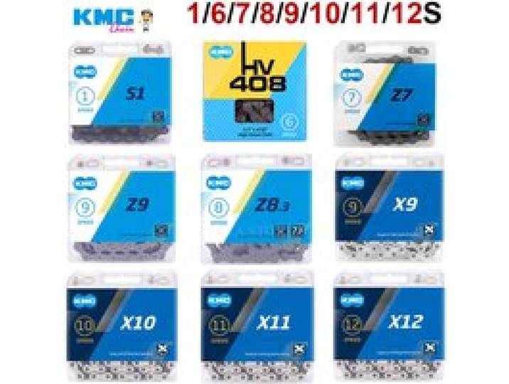 KMC MTB-ketting 1 6 7 8 9 10 11 12 versnellingen fietsketting Single Speed stadsfietskettingen X8 X9 X10 X11 X12 Fietsen Onderdelen voor Shimano