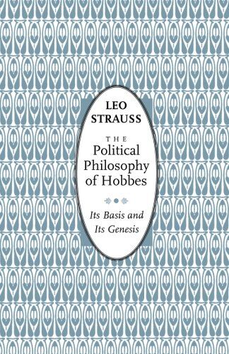 Leo Strauss - The Political Philosophy of Hobbes: Its Basis and Its Genesis (Phoenix Books) - Preis vom 13.10.2026 19:28:25 h