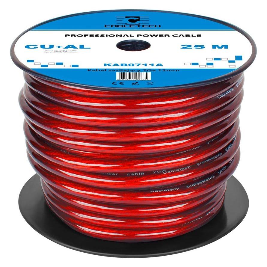 Cabletech 2Ga OD12mm CU + AL Autokabel (KAB0711A)