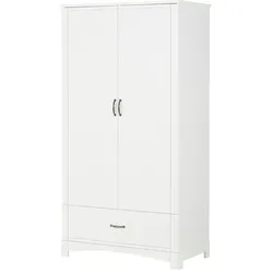 Kleiderschrank  Eloise , weiß , Maße (cm): B: 100 H: 190 T: 55.0