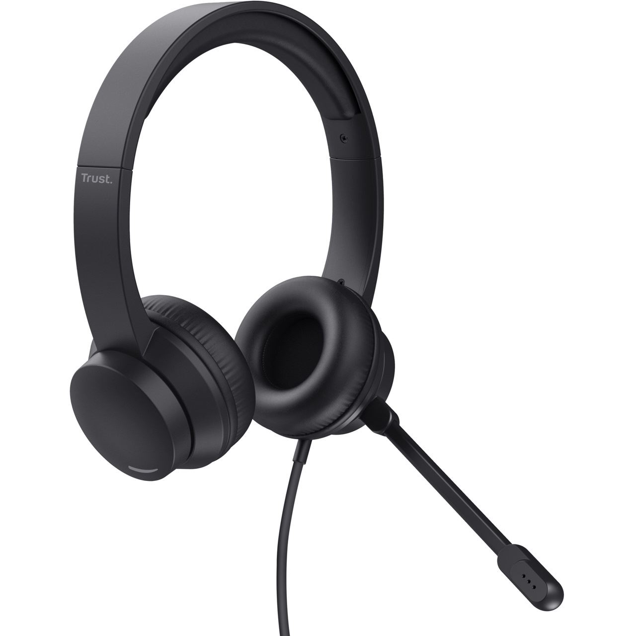 TRUST AYDA STEREO USB HEADSET 25088 Kabel schwarz On-Ear