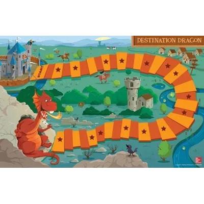 Arrive Math Game Board, Destination Dragon