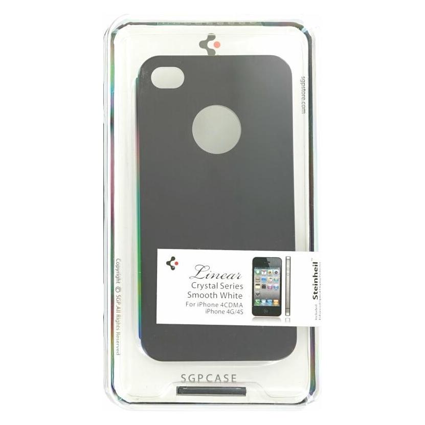 Sgpcase SGP Hülle für iPhone 4/4S schwarz (Apple iPhone 4, Apple iPhone 4s) (32733147)