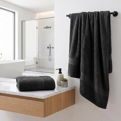 Superior Oregon Organic Cotton 2-Piece Bath Towel Set – Premium Medium-Weight Bathroom Towels