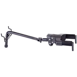Hercules GSP40B PLUS Gitarrenwandhalter (Banjo, E-Gitarre, Gitarre, Mandolin, Ukulele), Instrumentenständer + Halter, Schwarz