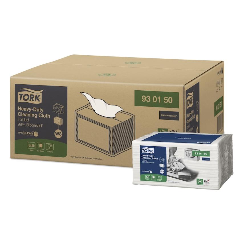 Tork Extra Starke Reinigungstücher weiss W8 8 x 50 Tücher 930150 Anzahl 400 St (50 Stk.) (930150)