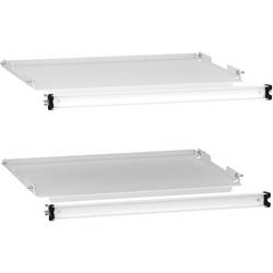Schneider Electric NSYMTRN64 Horizontale Trennwand, PanelSeT SFN, für elektrische Gehäuse der Motorsteuerungszentrale B 600 x T 600, form 3,2er-Set Trennwand 1