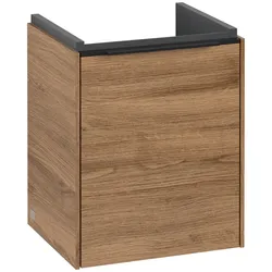 Villeroy & Boch Subway 3.0 Waschbeckenunterschrank, 1 Tür, 351 x 432 x 293 mm, Kansas Oak / Kansas O C58401RH