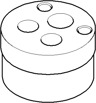 Dornbracht Scheibe Verlaeng. 25 mm, 09301118690 roh