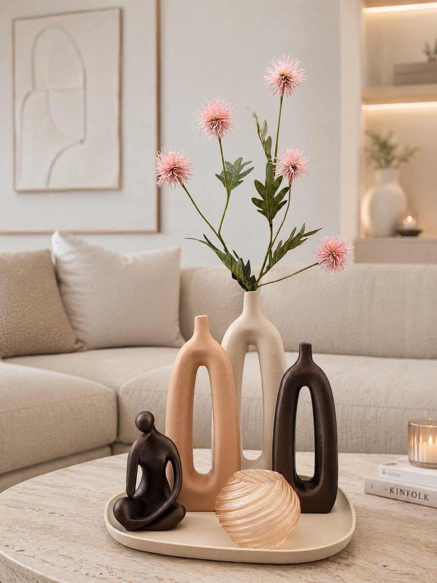 Layerzz Complete Tafel Decoratie Set Minimal Harmony - Minimalistisch en 3D geprint