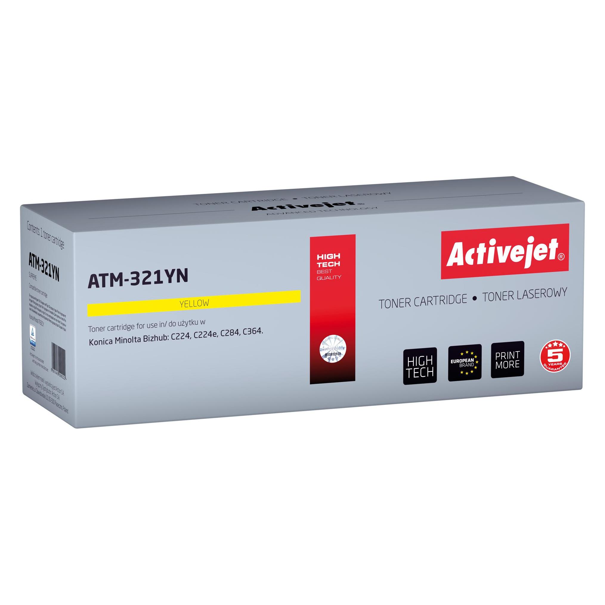 Activejet ATM-321YN - 25000 Seiten - Gelb - 1 Stück(e) (Y) (ATM-321YN)