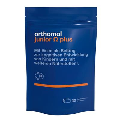 Orthomol Junior Omega plus Kaudragees 30 St