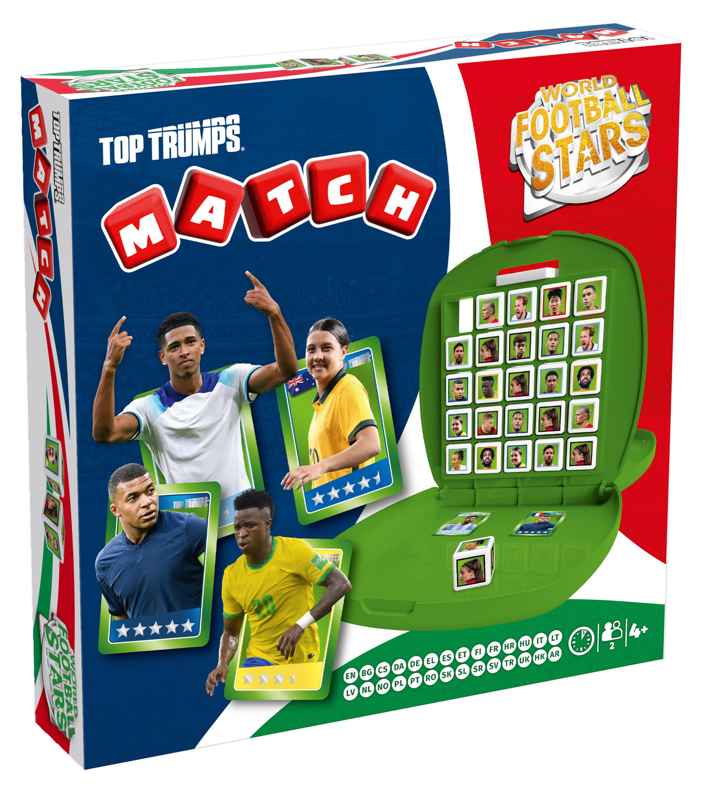 Winning Moves MATCH World Football Stars 2025 Bordspel