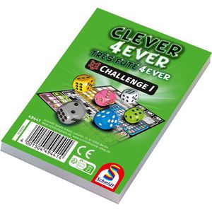 Schmidt-Spiele Spielblock 49441, Clever 4ever, ab 8 Jahre, 10,5 x 14,8cm, 75 Blatt